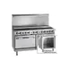 Imperial IR-10-SU-XB 60" Gas Restaurant Range, (10) Open Burners w/ 5 Step-Up, (1) Standard Oven, (1) Open Cabinet Base, 355.000 BTU 1 image