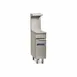 Imperial IR-12-SPR Range Match Spreader Cabinet / Open Cabinet Base,Bottom Shelf-Stainless Steel 1 image