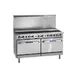 Imperial IR-12-SU-C 72" Gas Restaurant Range, (12) Open Burners w/ (6) Step-Up, (1) Standard Oven, (1) Convection Oven, 449.000 BTU 2 image