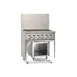 Imperial IR-36BR-XB 36" Gas Restaurant Range w/ 36" Radiant Charbroiler, (1) Cabinet Base, 90.000 BTU 1 image