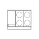 Imperial IR-4-G12T-E Pro Series Restaurant Range, Electric, 36" 1 image