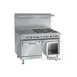 Imperial IR-4-G24-C-XB 48" Gas Restaurant Range w/ (4) Open Burners, 24" Griddle, (1) Convection Oven, (1) Cabinet Base, 198.000 BTU 1 image