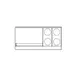Imperial IR-4-G36T-E-XB Pro Series Restaurant Range, Electric, 60" 1 image