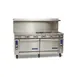 Imperial IR-6-G36-CC 72" Gas Restaurant Range w/ (6) Open Burners, 36" Griddle, (2) Convection Ovens, 312.000 BTU 1 image