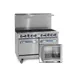 Imperial IR-8-C-XB 48" Gas Restaurant Range w/ (8) Open Burners, (1) Convection Oven, (1) Cabinet Base, 286.000 BTU 1 image
