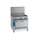 Imperial IR-G24 24" Gas Restaurant Range w/ 24" Full Griddle, (1) Space Saver Oven, 67.000 BTU 1 image