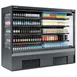 Infrico IAG-ML12PCM1 53" Black Vertical Open Air Cooler Merchandiser, Self Contained 1 image