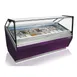 Infrico USA IDC-VAR12H FG 49" Gelato Dipping Cabinet w/ Sneeze Guard 1 image