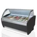 Infrico USA IDC-VAR15H 64" Gelato Dipping Cabinet w/ Curved Sneeze Guard 1 image
