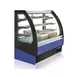 Infrico USA IDC-VBR18N 73" Non-Refrigerated Bakery Display Case w/ Curved Glass, Full Service 2 image