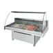 Infrico USA IDC-VML12 52" Curved Refrigerated Seafood Display Case 1 image