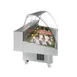 Infrico USA IDC-VML18 77" Curved Refrigerated Seafood Display Case 2 image