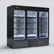 Infrico USA IMD-ERC200PHBT - 3‑Section Glass Door Freezer, 63 cu ft, Steel, R290, 1.25 HP, LED Control 1 image