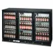 Infrico USA IMD-ERV35GD 53" Refrigerated Back Bar Cabinet w/ 5 Cu Ft, 3 Glass Doors, Digital 1 image
