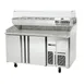Infrico USA IRT-MPG1490-COMBO 58" 2-Section Refrigerated Pizza Prep Table, 12.0 cu. ft. 1 image