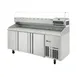 Infrico USA IRT-MPG1980-COMBO 78" 3-Section Refrigerated Pizza Prep Table, Granite Top, 16.2 cu. ft. 1 image