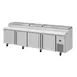 Infrico USA IRT-MR119EN 119" 4-Section Refrigerated Pizza Prep Table, (16) 1/3 GN pans, 37 cu. ft. 1 image