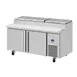 Infrico USA IRT-MR67EN 67" 2-Section Refrigerated Pizza Prep Table, (9) 1/3 GN pans, 17 cu. ft. 1 image