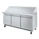 Infrico USA IRT-UC72PMT 72" Mega Top Sandwich/Salad Prep Table w/ 3 Doors, 27 Pans 1 image