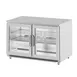 Infrico USA IUC-UC48RCR 48" 2-Door Undercounter Refrigerator Stainless Steel, Front Breathing, 14 cu. ft. 1 image