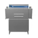 Insinger ADMIRAL 44" Conveyor Dishwasher, 234 Racks/Hr - 147 Gal/Hr - High Temp w/ Booster 2 image