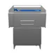 Insinger ADMIRAL VG 44" Conveyor Dishwasher, 234 Racks/Hr - 147 Gal/Hr - High Temp with Booster 2 image