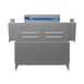 Insinger ADMIRAL 66" Conveyor Dishwasher, 234 Racks/Hr - 147 Gal/Hr - High Temp w/Booster 2 image