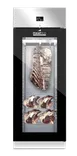 Meatico MEAT 700 Dry Aging Cabinet – 30"W x 33"D x 82"H, 330 lb Capacity, Black Glass Door, MEATouch, 10 Recipes 1 image