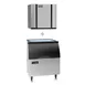 Ice-O-Matic CIM0320FA/B40PS/KBT19 Air Cooled Full Cube 313 lb Ice Machine with Bin, 344 lb Storage 1 image