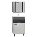 Ice-O-Matic CIM0320FA/B55PS/KBT19 Air Cooled Full Cube 313 lb Ice Machine with Bin, 510 lb Storage 1 image