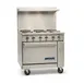 Imperial IR-6-E-C 36" Electric Range with 6 Round Plates and Convection Oven 1 image
