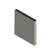 Jade DR-60-BIST 60" x 36" Stainless Steel Bistro Backguard Flue Riser without Shelves 1 image