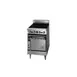 Jade JBR-12G-2-24 24" Gas Restaurant Range w/ (2) Open Burners, 12" Griddle, (1) Standard Oven, 114.000 BTU 1 image