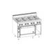 Jade JBR-36G-2 48" Gas Restaurant Range w/ (2) Open Burners, 36" Griddle, (1) Open Cabinet Base, 132.000 BTU 1 image