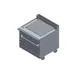 Jade JMRH-24IP 24" Gas Heavy Duty Range w/ 24" Full Plancha, Modular & Open Legs Base, 17.500 BTU 1 image
