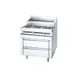 Jade JMSS-04-T-48 48" Gas Heavy Duty Range w/ Titan Fire and Ice Saute Station, (4) Open Burners, Refrigerated Rails w/ 6 Pans, 120.000 BTU 1 image