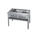 Jade JSP-224 36" Gas Stock Pot Range w/ (2) Three Ring Burners, Side to Side Design, Manual Controls, 200.000 BTU  1 image