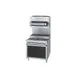 Jade JTRHE-3-3 36" Gas Heavy Duty Range, (6) Open Burners w/ (3) Step Up, Cabinet Base, 180.000 BTU 1 image