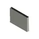 Jade R-24 24" x 24" Stainless Steel Titan Backguard Flue Riser without Shelves 1 image