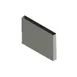 Jade R-60-BIST 60" x 24" Stainless Steel Bistro Backguard Flue Riser without Shelves 1 image