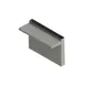 Jade S-60-BIST 60" x 24" Stainless Steel Bistro Backguard Flue Riser with Single Solid Shelf 1 image