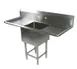 John Boos 1PB30244-2D36 105" One Compartment Sink, 30"W x 24"L Bowl With 2 Drainboards 1 image
