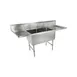 John Boos 2B184-2D18-X 75" Two Compartment Sink, 18"W x 18"L Bowl With 2 Drainboards 1 image