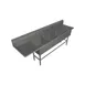 John Boos 44PB1618-1D18R 86" Four Compartment Sink, 16"W x 18"L Bowl With Right-Hand Drainboard 1 image