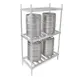 John Boos ALKR-2060-X 60" Aluminum Keg Rack with 6 Kegs Capacity and 3 Shelves, FLYER 1 image