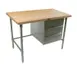 John Boos BTNS01 Work Table, 48"W X 30"D X 35-1/4"H Overall Size 1 image