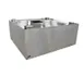 John Boos C2H-42-2-X Condensate Hood, Box Type w/ Full Perimeter Gutter, Hanging Brackets 1 image