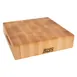 John Boos CCB24-S Chinese Chopping Block, square 24" W x 24" D x 4" thick, end‑grain Hard Rock Maple 1 image