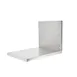 John Boos CGS-MS2026-X 20" Wall-Mounted Microwave Shelf, 14/300 Stainless Steel, 26-9/16"H x 26-9/16"D 1 image
