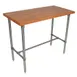 John Boos CHY-CUCKNB424-40 Cucina Classico Utility Cart w/ 1-1/2" Thick Cherry Edge Grain Top 1 image